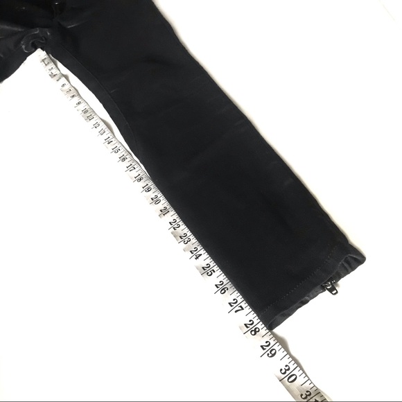 ALLSAINTS Petrel Brodie Coated Black Skinny Jeans - Picture 9 of 9